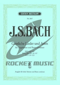 [�y��] J.S.�o�b�n�^�@���I�̋ȂƃA���A�W�i�����p�j�s�A�����y,�������t�y10,000�~�ȏ㑗�������z(Geistliche Lieder und Arien)�s�A���y���t
