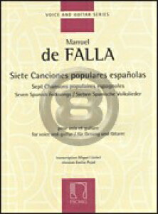 [y] M.t@^7̃XyCwiM^[tjsAy,ty10,000~ȏ㑗z(Siete Canciones Populares Espa olas/ Seven Spanish Folksongs)sAyt