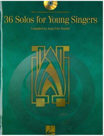 [楽譜] 初級シンガーのための36のソロ曲集（音源ダウンロード版）《輸入声楽,合唱譜》【10,000円以上送料無料】(36 Solos for Young Singers )《輸入楽譜》