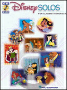 [y] ufBYj[ȁv\ENlbg/ei[ETbNX(CXgD^EvCEAOEV...y10,000~ȏ㑗z(Disney Solos(Instrumental Folio for Clarinet/Tenor