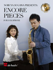 [楽譜] 須川展也／アンコール曲集(CD付)【10,000円以上送料無料】(Sugawa, Nobuya: Encore Pieces for Alto Saxophone)《輸入楽譜》