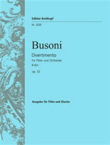 [�y��] �u�]�[�j�^�f�B�x���e�B�����g op.52�s�A���t���[�g�y���t�y10,000�~�ȏ㑗�������z(Divertimento B-dur op. 52)�s�A���y���t