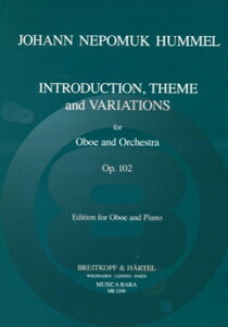 [y] t^tEe[}ƕϑt op.102sAI[{Gyty10,000~ȏ㑗z(Introduktion, Thema und Variationen Opus 102)sAyt