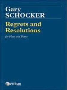 [�y��] �V���b�J�[�^����ƌ��S�s�A���t���[�g�y���t�y10,000�~�ȏ㑗�������z(REGRETS AND RESOLUTIONS-FLUTE SOLO/SCHOCKER)�s�A���y���t