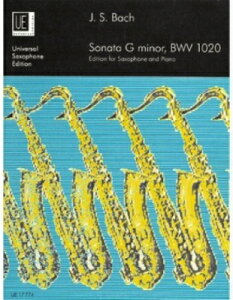 [�y��] J.S.�o�b�n�^�\�i�^ �g�Z�� BWV 1020 (Alto Sax/Piano)�s�A���T�b�N�X�y��...�y10,000�~�ȏ㑗�������z(Sonata G Minor BWV 1020)�s�A���y���t