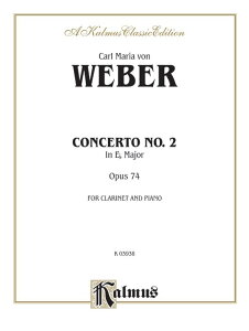 [�y��] �E�F�[�o�[�^�N�����l�b�g���t�� ��2�� �σz���� op.74�s�A���N�����l�b�g�y���t�y10,000�~�ȏ㑗�������z(Clarinet Concerto No. 2 in E-flat Major, Opus 74: Clarinet Par