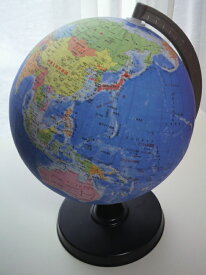 地球儀21-GX＜21-GK改訂＞　【日本製】昭和カートン−学校仕様の本格派地球儀　球径21cmの行政図