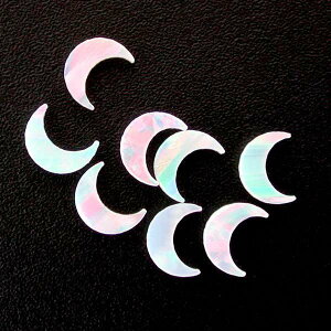 �I�p�[�� �O���� White 5mm 1�� �N���Z���g���[�� crescent moon �z���C�g �ϔM�K���X�p �K���X�I�p�[�� �l���I�p�[�� opal �A�����J�� �R�C���^