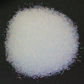 クラッシュオパール White SS S M サイズ ブレンド 0.25グラム ホワイト 耐熱ガラス用 ガラスオパール 人口オパール opal アメリカ製　ミックスサイズ