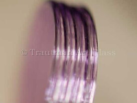TAG-060 40g〜44.9g (G) パープル ロリポップ ガラス棒 1本 ファーストクオリティー ガラス作家向け ガラス材料 Trautman Art Glass Purple Lollypop fast 1本