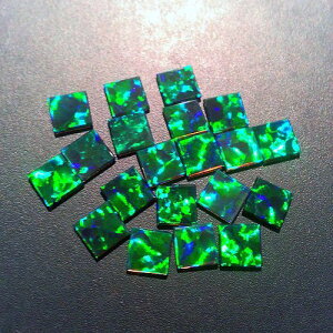 Ip[ XNGA Green 5mm 1 square O[ ϔMKXp KXIp[ lIp[ opal AJ