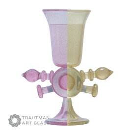 TAG-066 35g〜39.9g(Y) シジジー（CFL） ピンク ロッド ガラス棒 1本 ファーストクオリティー ガラス作家向け ガラス材料 Trautman Art Glass Syzygy fast 1本