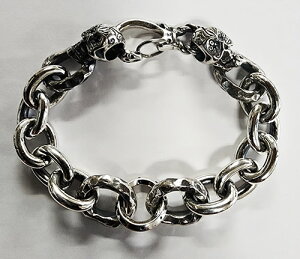 galcia BRACELET CALAVERA SNAKE HOOK ROCK RING SILVER925 MEXICAN STYLE ACCESSORY �K���V�A�@�u���X���b�g�@�V���o�[�@�J���x���@�X�J���@�X�l�[�N�t�b�N�@���b�N�����O ���L�V�J���X�^�C���@�A�N�Z�T���[ (24C-B