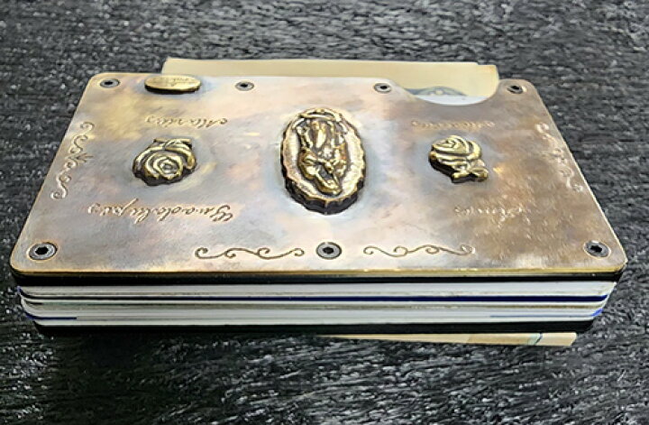 楽天市場】galcia MONEYCLIP CARDCASE GUADALUPE MARIA & ROSES