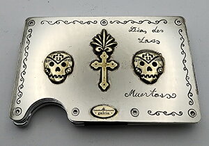 galcia MONEYCLIP CARDCASE "AGAVE & CALAVERA" BRASS YOUHAKU KVA@}l[Nbv@J[hP[X@^J@Jx@XJ@KCRc@AKx@MEXICAN ACCESSORY LVJANZT[ (25MCB004) (25MCY004)