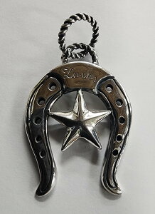 galcia / �K���V�A PENDANT HEAD STAR & HORSESHOE SILVER 925 �V���o�[ ���S�@�z�[�X�V���[�@�X�^�[�@�� �y���_���g (20NT-OSSH001SS)