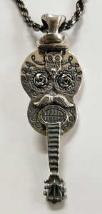 galcia / KVA PENDANT HEAD "CALAVERA & GUITAR " SILVER 925 SKULL M MARIA MUSTACHE OWL ROSE MEXICANSKULL LVJXJ Vo[ LVJ tNE@o@}A@M^[ qQ@G y_g (19NT-GU001S