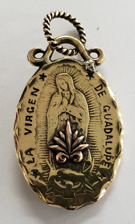楽天市場 Galcia ガルシア Pendant Head Guadalupe Maria Agave Santa Muerte Brass Copper ブラス 真鍮 銅 メキシカン ペンダント グアダルーペ マリア サンタムエルテ アガヴェ nt Gma001bc Galcia 楽天市場店