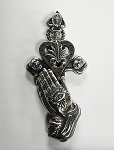 galcia PENDANT AGAVE & PRAYING HANDS COMEDY TRAGEDY HEART EYE OF PROVIDENCE �K���V�A �A�K�x�@�n�[�g�@�y���_���g�@�쌀�Ɣߌ��@2�t�F�C�X�@�v���C���O�n���Y�@�v���r�f���X�̖� (23NT-MPC001SS)