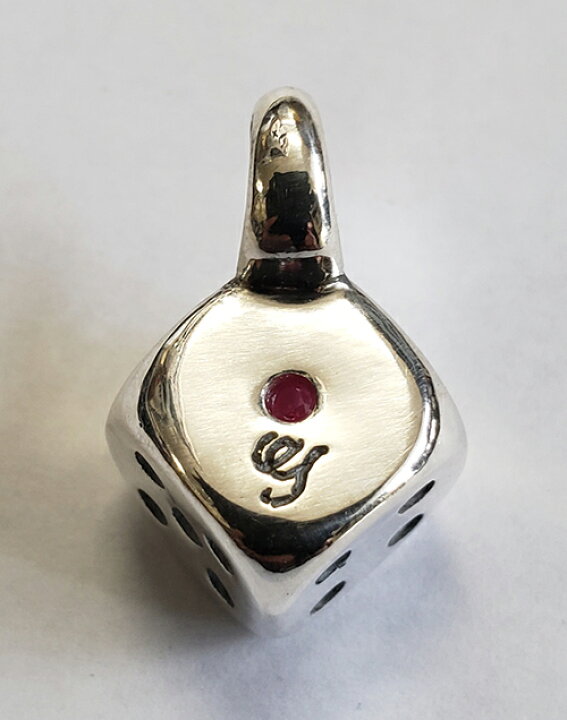 楽天市場 Galcia ガルシア Pendant Dice Silver925 シルバー925 ダイス サイコロ ペンダント 21nt Osdc001s Rb Ruby付 ルビー付 Galcia 楽天市場店
