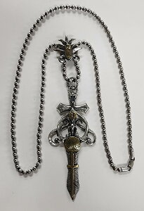 galcia PENDANT & CHAIN  NAJA & FEATHER  EAGLE M MEXICO SUN & MOON SILVER925 BRASS �K���V�A�@�V���o�[�@�^�J�@�y���_���g&�`�F�[���@�i�W���@���z�ƌ��@�t�F�U�[�@(23NT-PCNF001SB)