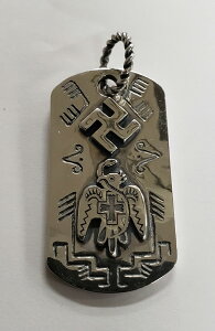 galcia PENDANT HEAD "MANNJI & MEXICAN EAGLE" DOGTAG MEXICO SILVER925 KVA@y_gwbh@LVR@}W@LVJ C[O@hbO^O@lCeBu@LVR (22NT-MME001SS )