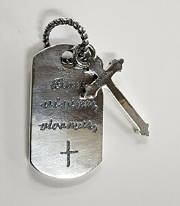 galcia PENDANT DOGTAG & CROSS SILVER925 SMALL TYPE �K���V�A�@�y���_���g�@�V���o�[925�@�h�b�O�^�b�O�@�\���ˁ@�N���X�@�X���[���^�C�v�@(26NT-DC001SS)