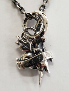 galcia / �K���V�A PENDANT HEAD HEART & MARIA  SILVER 925 �V���o�[ �n�[�g�@�i�C�t�@�}���A �y���_���g (20NT-OSH001SS)