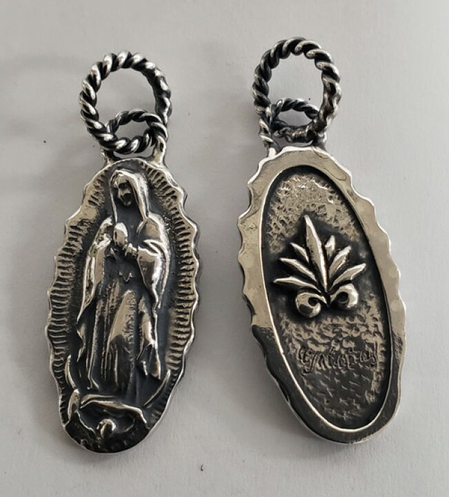 楽天市場 Galcia ガルシア Pendant Head Guadalupe Maria Agave Silver 925 シルバー クロス メキシカン ペンダント マリア グアダルーペ アガヴェ リュウゼツラン nt Gma002ss Galcia 楽天市場店
