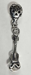 galcia EARRING "CALAVERA" GUITAR MUSTACHE MEXICO MEXICAN SKULL DAY OF THE DEAD KVA@Jx@LVJ@XJ M^[@qQ@sAX@CAO@҂̓@(24P-CV003S)