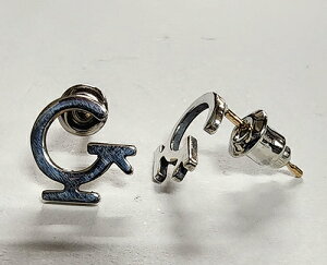 galcia EARRING G MARK VINTAGE GRETSCH SILVER925 �K���V�A�@�C�A�����O�@�s�A�X�@���B���e�[�W�@�O���b�`�M�^�[�@G�}�[�N�@�V���o�[925�@(26P-G001S)