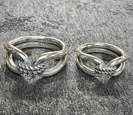 galcia RING "ROPE" SILVER925 LARGE type シルバ−925　ガルシア　ロープ　リング ラージタイプ (24R-RP…