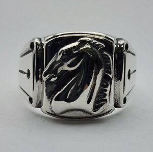 galcia RING HORSE SILVER925 �K���V�A�@�����O�@�V���o�[925�@�n�@�z�[�X (26R-SGH001S) ��������̏��i�͎󒍐���i�ׁ̈A3�`4�T�ԑO��Ŕ����ɂȂ�܂��B