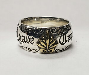 galcia / KVA " AGAVE RING " SILVER 925 & BRASS Vo[ uX AKx@AKF eL[ LVJ O (18R-AV001SB)