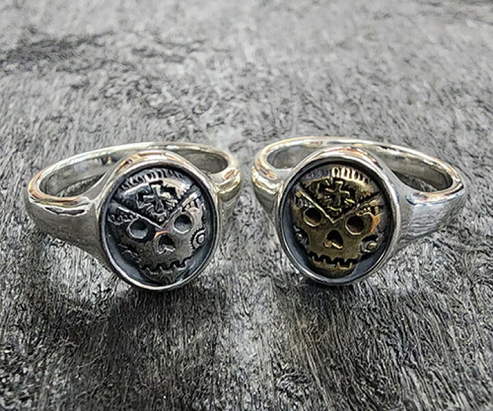 楽天市場】galcia RING SKULLRING 