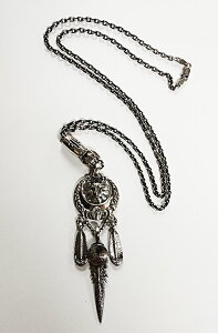 galcia PENDANT & CHAIN SUN & MOON GUADALUPE MARIA FEATHER MEXICAN EAGLE �K���V�A�@�y���_���g���`�F�[���@���z�ƌ��@�O�A�_���[�y�@�}���A�@���L�V�J���@�C�[�O���@�t�F�U�[�@(25NT-SU001SS)