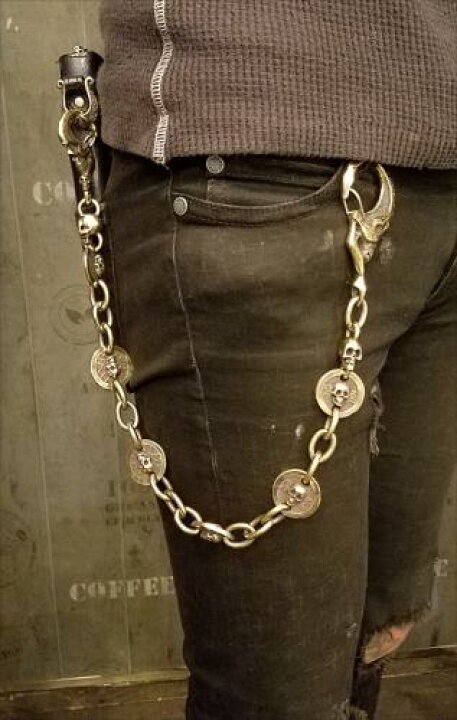 楽天市場】galcia / ガルシア BRASS WALLET CHAIN  