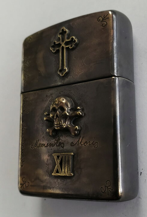 楽天市場】galcia / ガルシア ZIPPO ARMOR TYPE BRASS ANTIQUE BLACK 
