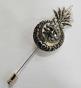 galcia HATPIN SUN,MOON&AGAVE BRASS �K���V�A�@�n�b�g�s���@�A�K�x�@���z�ƌ��@(24GHP-SMA001BB)