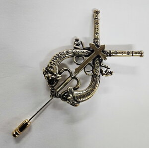 galcia HAT-PIN "TWO FLINTLOCKS" M CROSS MEXICO BRASS KVA@nbgs@^J@uX@tgbN@\ˁ@@(24GHP-FL001BB)