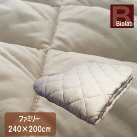 ベッドパッド ファミリー（240×200cm） 抗菌防臭 丸洗い 洗える ウォッシャブル ミニファミリー ベットパット ベッドパット ベットパッド シングルとダブル　セミダブル2台