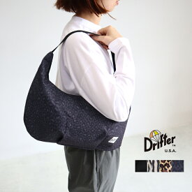 Drifter ドリフター クレセントバッグ CRESCENT BAG DFV1840 メンズ レディース ユニセックス ショルダーバッグ ハンドバッグ ポリエステル レオパード ヒョウ柄 ゼブラ柄