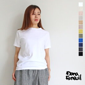 Dana Faneuil ダナファヌル ムラ糸天竺ラグラン半袖Tシャツ D5616205C レディース 春夏 プルオーバー ティーシャツ Tシャツ カットソー ラグランスリーブ