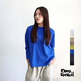 Dana Faneuil ダナファヌル ムラ糸ワイドプルオーバー D5823405 レディース 秋冬 プルオーバー ティーシャツ Tシャツ カットソー