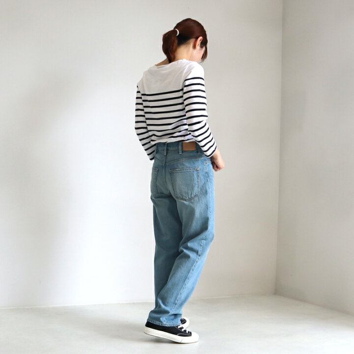 sukibl4sian 楽天市場】caqu サキュウ FS roll-up boy's 2 フレンドシップデニムロールアップボーイズ2 24004 レディース ジーンズ : galette store