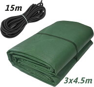 トラックシート 4.5m×3.0m トラック荷台シート 荷台シート 荷台カバー トラック用 1t/1.5t/2t対応 680g/…