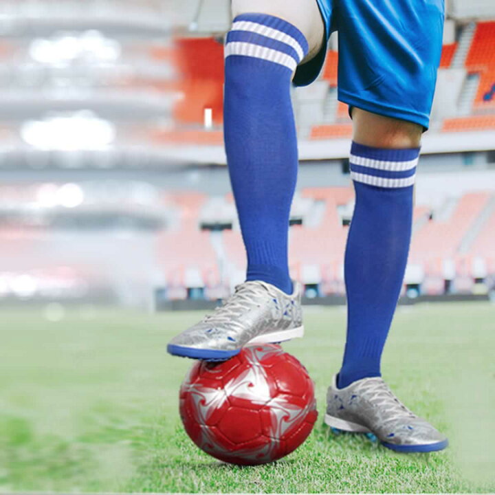 楽天市場 サッカー ソックス 子供 大人 メンズ レディース サッカー ソックス 靴下 ストッキング フットサル ジュニア ソックス ロング サッカー フットサル 練習 ガリペット楽天市場店