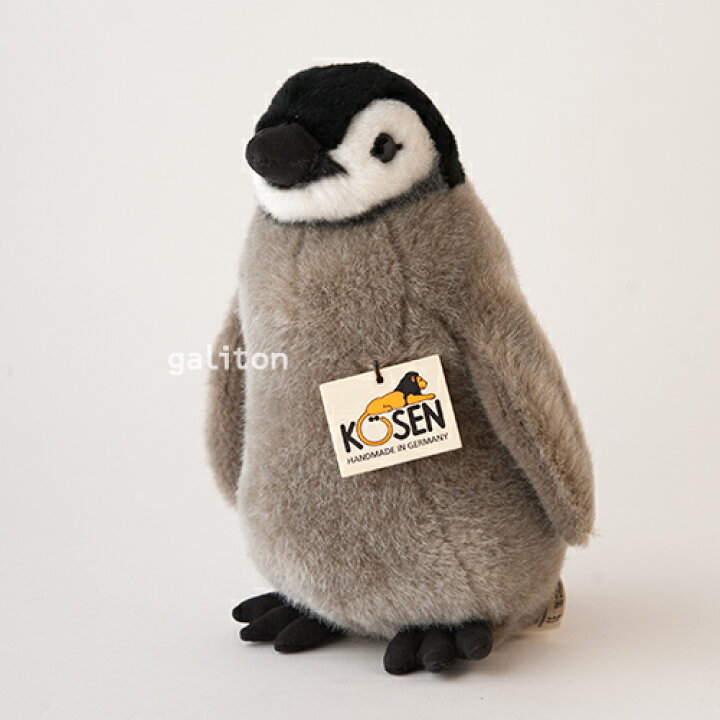 楽天市場】ケーセン Koesen ぬいぐるみ 皇帝ペンギンの子 : 木の  