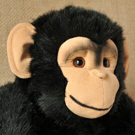 楽天市場 Koesen ケーセン社ぬいぐるみ チンパンジー Chimpanzee 木のおもちゃがりとん