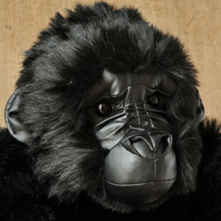 楽天市場】ケーセン Koesen ぬいぐるみ ゴリラの母 GORILLA, MOTHER 